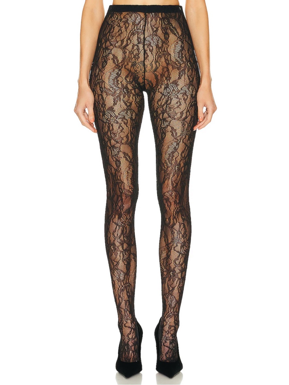 NWT Wardrobe.NYC Lace Tight Black / S